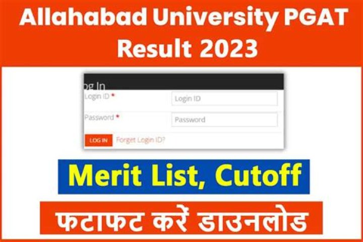 Allahabad University PGAT Result 2023 : मेरिट लिस्ट, कटऑफ जल्दी करें डाउनलोड