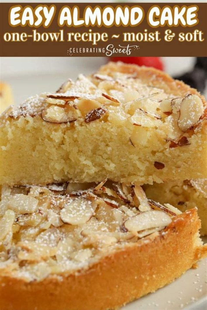 Almond Cake {So Easy} - Celebrating Sweets