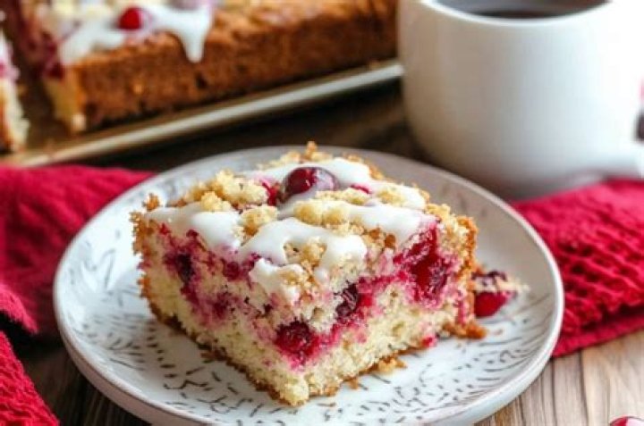 Cranberry Coffee Cake - Celebrating Sweets