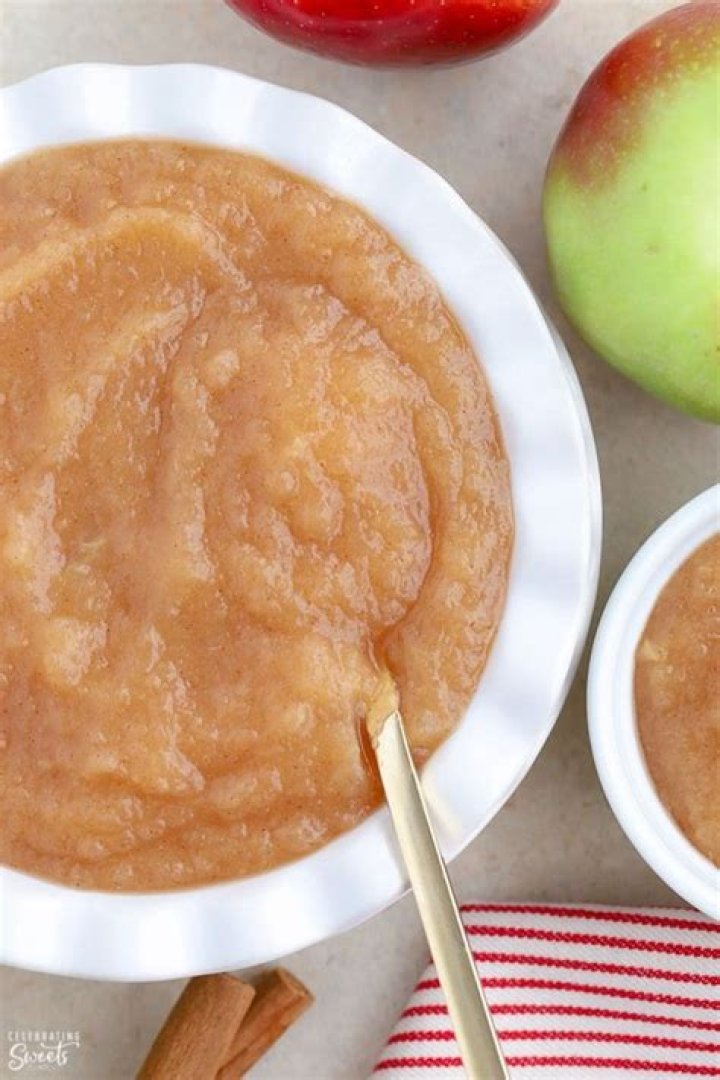 Homemade Applesauce - Celebrating Sweets