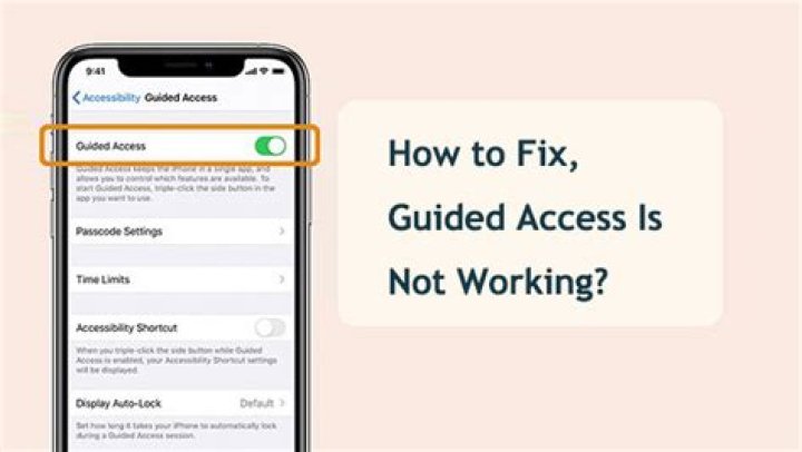 How to Fix Guided Access Not Working? - SarkariResult