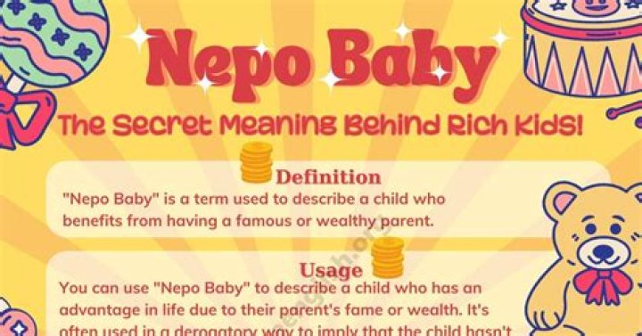 Meaning of "Nepo Baby": Exploring the Significance of the Term "Nepo Baby" - SarkariResult